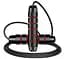 Скакалка швидкісна PowerPlay 4210 Power Weighted Jump Rope Чорна 2,7 м (PP_4210_Black/Red) - мініатюра 4