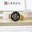 Наручний годинник чоловічий 8336 Gold-Black Curren acs0031456 - мініатюра 4
