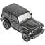 Машинка Rastar Jeep Wrangler JL на управлінні 1:24 чорний 79500 - мініатюра 7