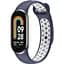 Ремінець Becover Vents Style для Xiaomi Mi Smart Band 8 Blue-White (709419) - мініатюра 1