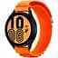 Браслет Samsung Galaxy Watch Active 40mm - помаранчевий Watchbands NormalCloth Wave ширина кріплення 20мм нейлоновий (W26-5WB47393722) - мініатюра 1