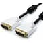 Кабель ATcom DVI - DVI (M/M), 3 м, Black/White (9148) - мініатюра 1