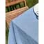 Скатертина в клітинку для столу Зефір 260х150 см Синя - мініатюра 7