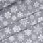 Скатертина Cosas Snowflakes CS2 водовідштовхувальна 140х180 см різнобарвна (Cloth_SnowflakesWhiteGrey_DUK_140x180) - мініатюра 4