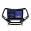 Штатний головний пристрій EasyGo JP1004-F50 10 inch Jeep Cherokee IV (WK2) 2014-2017 - мініатюра 1