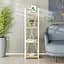 Етажерка 4/34 Ferrum-decor Серії Коннект 120x34x28 білий ДСП Дуб Артізан 16мм (FRD-104279) - мініатюра 1