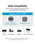 Кабель Vention USB type А 2.0 — USB type B для принтерів, БФП 2.0 480 Мбіт/с 2 A 5 м Black (COQBJ) - мініатюра 6