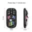 Миша бездротова HXSJ Т200 з акумулятором 2,4G Bluetooth Black - мініатюра 2