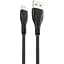 Кабель XO NB185 6A PD fast charger cable for lightning 1 м Чорний - мініатюра 1