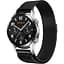 Ремінець 22 мм міланська петля BeWatch для Huawei Watch GT/GT2/GT2 Pro Чорний (1020201.4U) - мініатюра 1