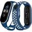 Ремешок Nike Sport Mi Band 5/6 Темно-синий/Белый - миниатюра 1