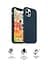 Силиконовый чехол для Apple iPhone 13 Pro Max, ICON2 Case, синий, противоударный, панель, защита всего корпуса, матовая поверхность Soft Touch, выступает над дисплеем, совместим с защитными стеклами и пленками, с микрофиброй, ArmorStandart (ARM60499) - миниатюра 3