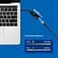 Мережевий адаптер Type - C на RJ45 Fenvi FR-G2500C 2500mbps 2.5 g Ethernet перехідник мережева карта Black (19129) - мініатюра 3
