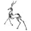 Декоративна фігурка Yiwu Reindeer 30х8х29 см металева статуетка колекційна для дому декор на камін HP-7-9 - мініатюра 1