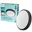 Світильник Philips Doris CL257 EC RD 6W 27K B HV IP44 06 чорний (929002665001) - мініатюра 1