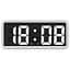Цифровий світлодіодний настільний годинник Fying DS-6628 підсвічування біле, білий - мініатюра 1
