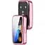 Чехол-накладка DK CDK для Huawei Band 10 Silicone Face Case (016324) (pink rose) - миниатюра 2