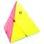 Кубик QiYi Пірамідка Рубіка 2x2 без наліпок (QiYi Pyraminix 2x2 color Stickerless) (0180) - мініатюра 1