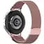 Браслет Milanese Button для Samsung Galaxy Watch 4 - рожевий ширина кріплення 20мм металевий Watchbands (W46-0WB12123653) - мініатюра 1