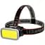 Налобный фонарь Head Lamp YM-309-COB с аккумулятором белый и красный свет USB-зарядка - миниатюра 1