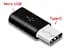 Переходник Hoozo MicroUSB на Type-C - Black - мініатюра 3
