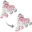 Роликовые коньки Globber Learning Skates 2 в 1 р.30-33 пастельно-розовые (783-210) - миниатюра 10