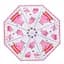 Дитяча парасолька Бегемотик MK 5793Pink довжина 65,5 см, тростина 60 см, діаметр 84 см - мініатюра 1