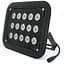 Прожектор LW96-100CFN60-12, 15LED, IP66, дальность 60 м, угол обзора 60°, 200х160х50 мм - миниатюра 1