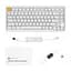 Клавіатура механічна J1 82Key, K pro Banana, WL/BT/USB-A, QMK, Hot-swap, EN/UKR, RGB, білий Keychron teh0013917 - мініатюра 3