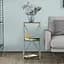 Етажерка 3/34 Ferrum-decor Серії Коннект 73x34x28 сірий ДСП Дуб Сонома Трюфель 16мм (FRD-104305) - мініатюра 1