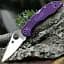 Нож Spyderco Delica 4 Lightweight VG-10 FRN Purple - миниатюра 4