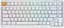 Клавіатура механічна J1 82Key, K pro Red, WL/BT/USB-A, QMK, Hot-swap, EN/UKR, RGB, білий Keychron teh0013899 - мініатюра 1