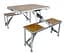 Стол Bo-Camp Bamboo Brown/Silver (1404800) (DAS301454) - миниатюра 1