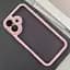 TPU чохол Transparent + Colour 1,5mm для Apple iPhone 16 (6.1) Pink - мініатюра 2