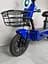 Электровелосипед EVOBIKE Nova S 500W 48V 12Ah с 2 сиденьями, корзиной и поворотниками, простой и надежный для города и села, синего цвета - миниатюра 22