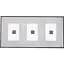 Фоторамка EVG Onix A03 Collage 3 Silver 10 x 15 см (A03 COLLAGE 3 Silver) - миниатюра 1