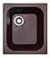 Кухонная мойка Adamant COMPACTA mokko 430x500x200 мм, без крыла 43 см - миниатюра 1
