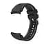 Браслет RLine для Samsung Galaxy Watch 6 Classic 43mm 6 Classic 47mm - черно-белый ширина крепления 20мм силикон Watchbands (W43-9WB58770110) - миниатюра 4