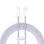 Кабель Baseus Dynamic 2 Series Fast Charging Cable Type-C to Lightning 20W 2m CALD040305 Purple - мініатюра 1