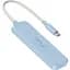 USB-хаб j5create JCH341EC-N USB-C на 4 USB-A, голубой (JCH341EC-N) - миниатюра 3