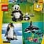 Конструктор LEGO Creator Дикі тварини сімейство панд 626 деталей (31165) - мініатюра 2