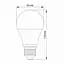 LED лампа Videx A60h 11.8W E27 4100K - мініатюра 3