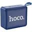 Портативна акустика Hoco Gold brick BS51 бездротова темно-синя - мініатюра 1