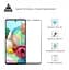 Захисне скло для Samsung Galaxy A71 (A715), Full Glue, 2.5D, на весь екран, глянцеве, загартоване 9H, повне проклеювання по всій поверхні, з чорною рамкою, протиударне, ArmorStandart (ARM56895) - мініатюра 2
