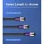 Патч-корд 0.5м, FTP cat 7 RJ-45 black Vention (ICABD) - мініатюра 7