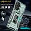 Ударостійкий чохол Camshield Army Ring для Samsung Galaxy A33 5G Зелений / Light Green - мініатюра 2