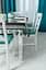 Скатертина силіконова з чорно-сірою бахромою 400х150 см - мініатюра 3