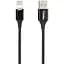 USB кабель Gelius Pro Magenta Transfer GP-MC-03m MicroUSB Black - мініатюра 4