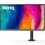 Монитор TFT 27" BenQ PD2706UA, 4K UHD, IPS, 99% sRGB, HDR10, HDMI, DP, USB-C, USB-hub, HAS, колонки (9H.LLKLB.QEE) - миниатюра 8