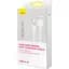 Кабель Baseus Explorer Series Fast Charging Cable with Smart Temperature Control Cable USB to Lightning 2.4A 1m CATS010002 White - миниатюра 7